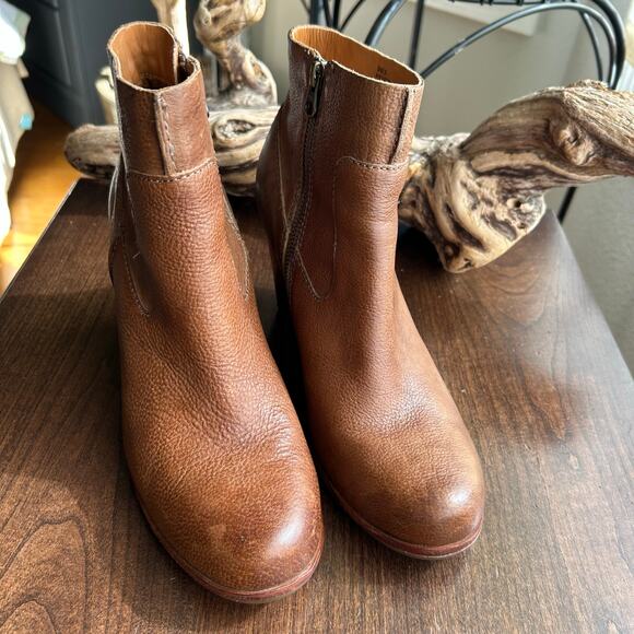 Kork-Ease Women's Chandra wedge bootie size 9 brown - Picture 3 of 8